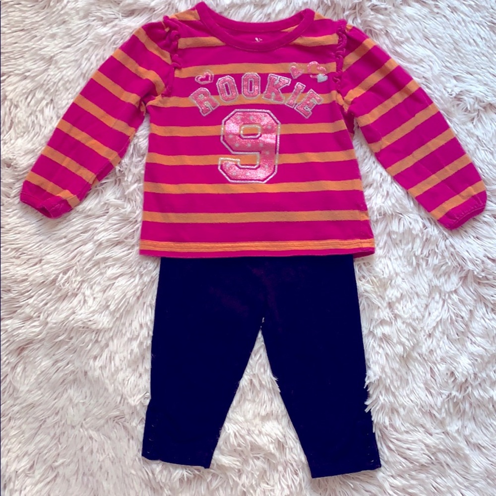 Toddler Girls’ ‘Rookie 9’ Outfit!